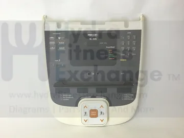 Precor Elliptical Display Console Assembly PPP000000057033101