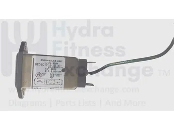 Precor Elliptical Power Entry Inlet Corcom PPP000000037532101