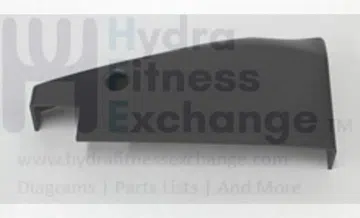 Horizon Merit Fitness 645E 725E Elliptical Left Guide Rail Cover 074772