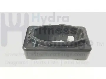 Used Life Fitness Upright Lifecycle Bike Guide Seat Post End Cap 0K67-01146-0000