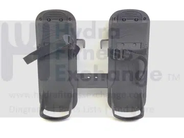 Bodycraft VR500 Rowing Foot Press Pedal Set with Straps