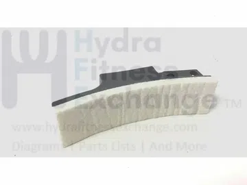 Weslo NordicTrack Proform Elliptical Brake Pad w/ Spring Retainer Bracket 356462