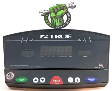 True Fitness ZTX 825 Console Front with Board # 00299100 USED REF# EXTECH052820-6LS