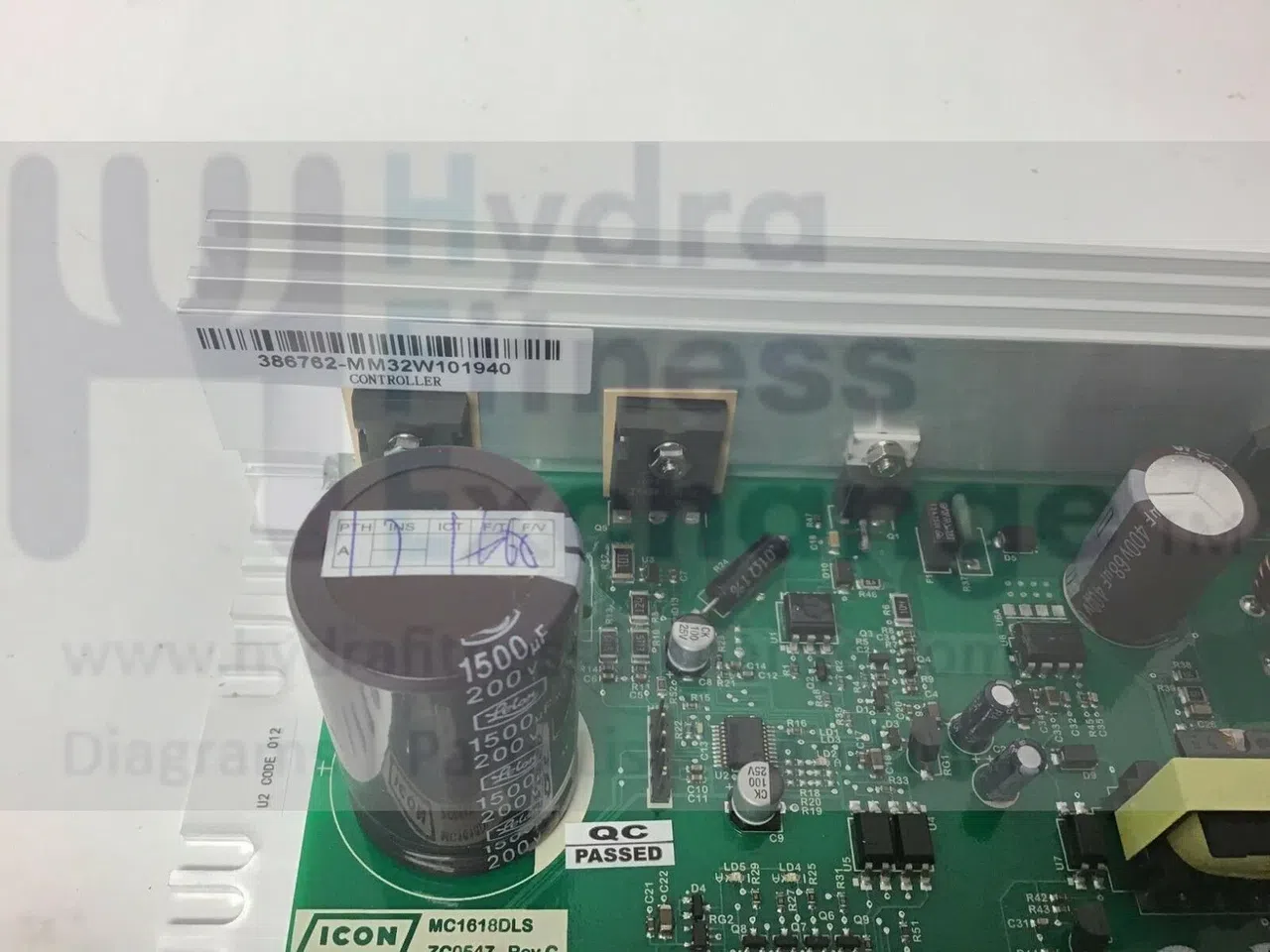NordicTrack ProForm Treadmill Lower Motor Control Board Controller 396873 MC1618DLS