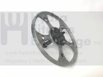 Lifecore 1050UBS Upright Bike Crank Flywheel Pulley