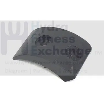Vision Fitness X6200HRTX6100 X6200 X6000 Elliptical Left Guide Rail Pad 008226-A