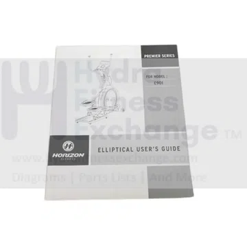 Horizon Merit Fitness EP230C EP230 EP230B EP230D E901-SM Elliptical Owner's User's Manual 1000091813