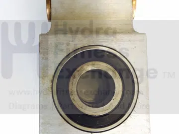 Precor Elliptical Stairarm Rail Pivot Block Bearing Set 38264-103 Assembly