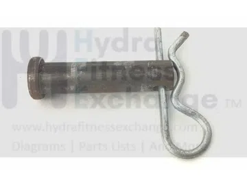 Universal XT1500 Treadmill Axle Pin with Clip