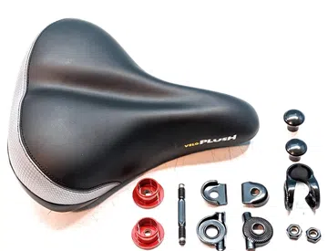 Velo Plush Bike Saddle # USED # MFT032620-15LS