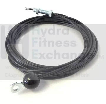 Life Fitness CSCCO Home Gym Strength System Cable Assembly 348" 7111401