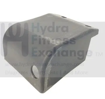 Avari Fitness A450-255A Magnetic Treadmill Right Rear Roller End Cap 61