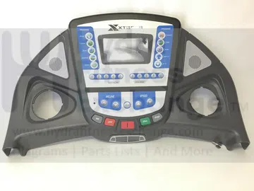 Used Spirit Xterra Fitness TR6.8 Treadmill Display Console Assembly CRZ4NT17A-20