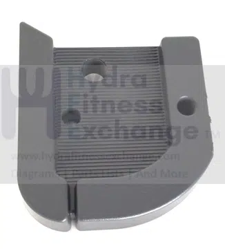 Used Life Fitness T7.0 T5 Treadmill Left Rear Roller End Cap 0K59-01179-0000