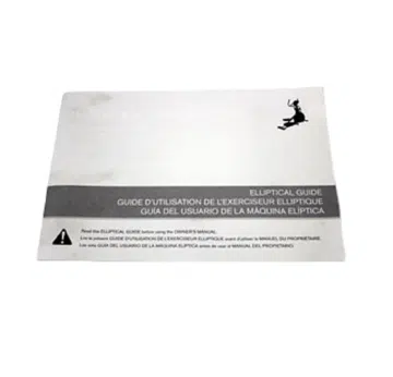 AFG Horizon Vision Fitness Livestrong Elliptical Owner User's Manual 1000107516