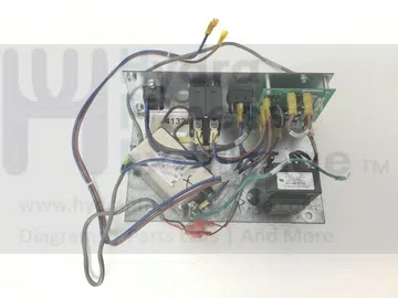 Nautilus T9.14 Commercial Treadmill Switch Plate Populated Power Entry