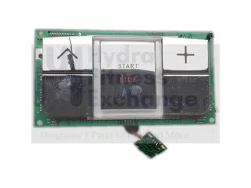 Epic 550 View Treadmill Console Touchpad Speed Incline Push Button Assembly 284507