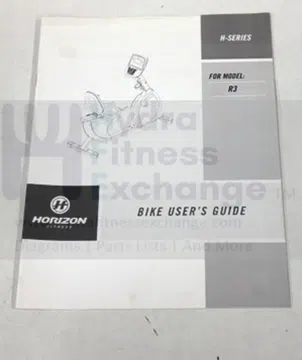 Horizon Fitness R3 - RB201 Stationary Bike User's Manual Guide 101334