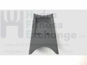Used Life Fitness Elliptical Shadow Grey Cover Tray Accessory 0K61-06013-0201