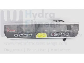 Sunny Health Fitnes Treadmill Display Console Circuit Board W/Top Panel Assembly