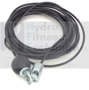 Used Parabody GS6-103 GS6-104 Home Gym Cable Assembly 24 ft ACU13-0151