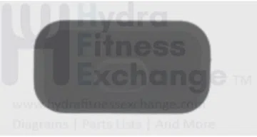 Horizon Advanced Fitness Group Treadmill Earphone Jack Cap Black 1000306525
