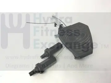 Bowflex Treadmill Treadle Lockout Lever Braket with Locking Cable Assembly 000-4578