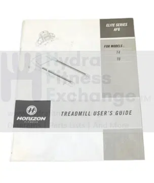 Horizon Fitness T4 - TM264 T6 - TM250 Treadmill Owner's User's Manual 063627-BX