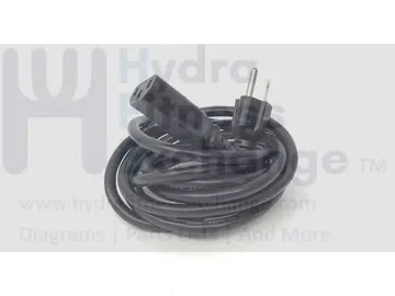 Used Precor 447-EFX4X7-18 Elliptical Power Supply Cord 110V PPP000000010392111