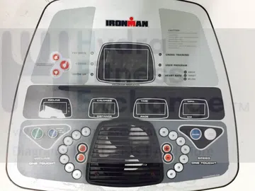 Ironman by Keys Fitness 320t treadmill Upper Display Panel Console Board tr9020