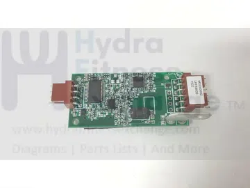 Life Fitness Fit Series F3 T3 Treadmill PCB Salutron Heart Rate Board 8872201