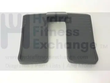 Tunturi GL Rower Rowing Machine Foot Pedal Feet Pad