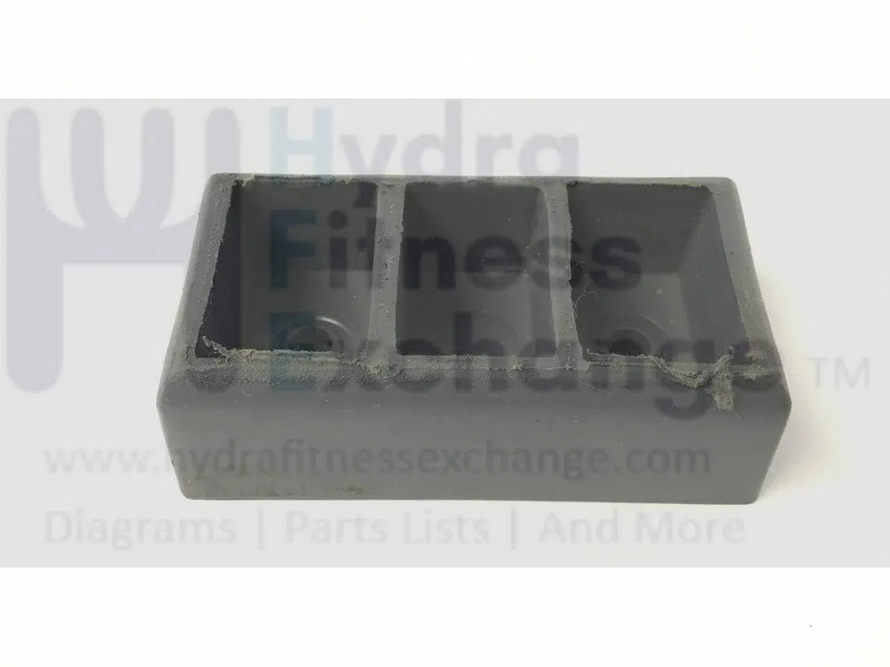 Precor Elliptical Front Base Pad Black 31074-104