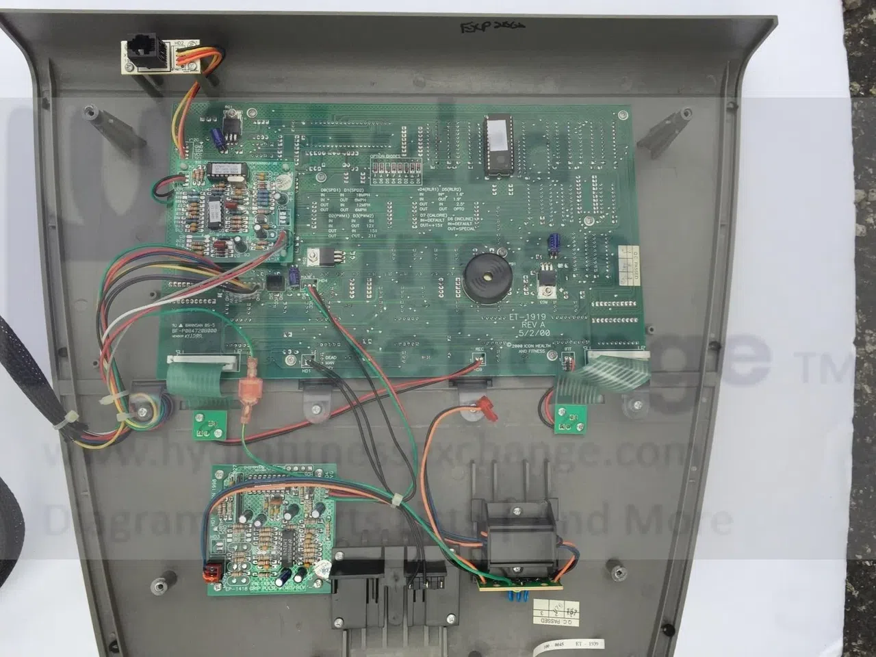 NordicTrack Nordic Track Treadmill Display Console EXP 2000 2000i Control Panel
