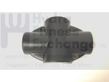 Smooth Fitness Kettler CE Elliptical Front Center Ski Pole Pivot Covers 70128591