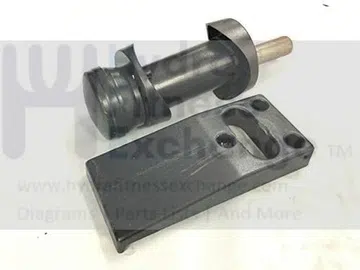 Icon Health & Fitness, Inc. Safety Adjustment pin W/Catch Latch Works with NordicTrack Treadmill
