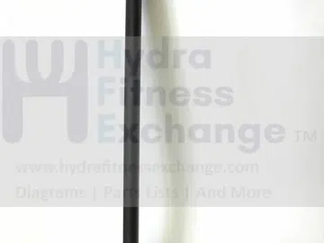 Cybex Arc Trainer 610A-620A-630A Elliptical Foot Plate Arm Left Rear 610A-201
