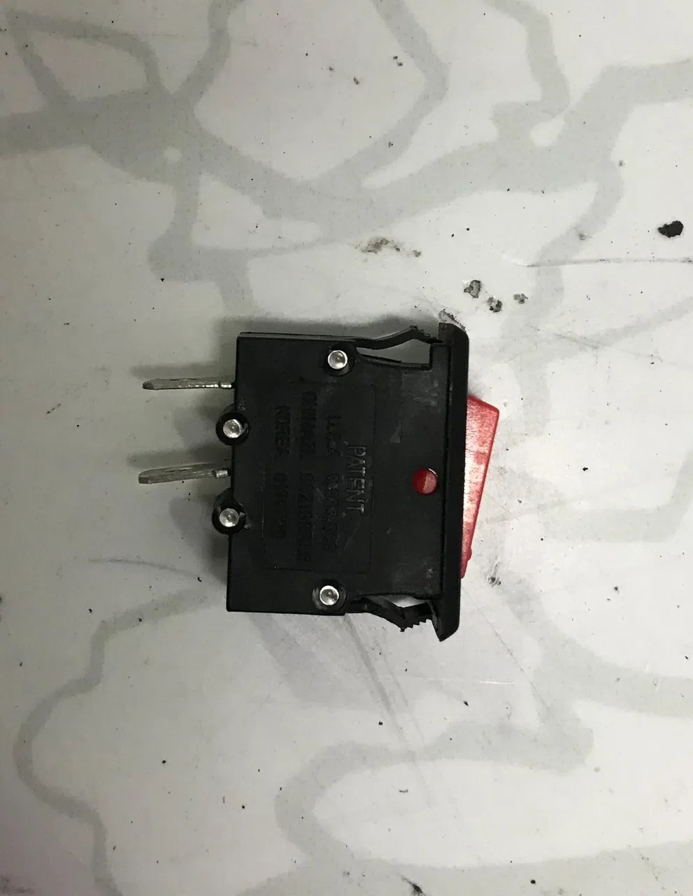 NordicTrack E11.0 (NTEVEL909100) Reset Switch - Used - REF#3201814SH