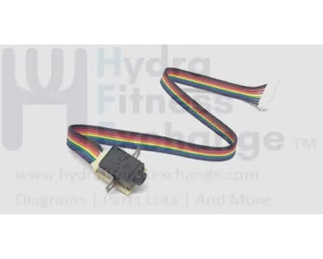 Sole Fitness Treadmill Audio Jack Right Console Circuit Board Interconnect 8Pin