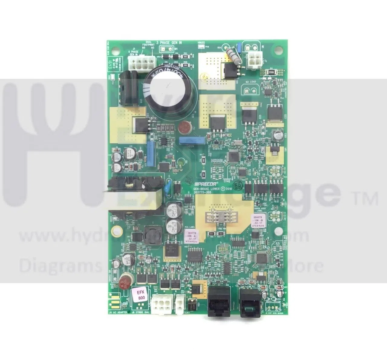 Precor Elliptical LPCA Controller Board PPP000000304079108 & 304079-108