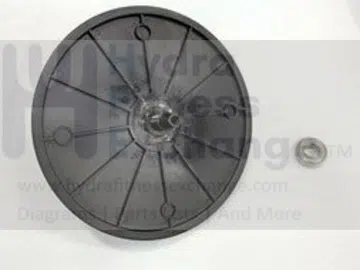 Vision Fitness Recumbent Bike Flywheel Pulley Assembly 061773-Z