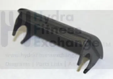 Horizon Merit Fitness 645E 725E Elliptical Front Guide Rail End Cap 074776