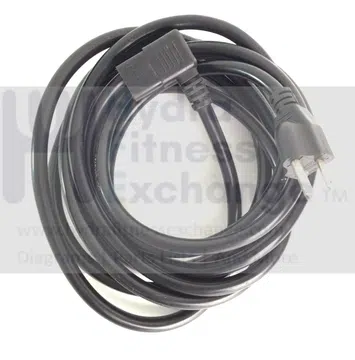Used Bodyguard Fitness T320 F96712200 Treadmill 10ft Right Angle Power Cord 517771STY
