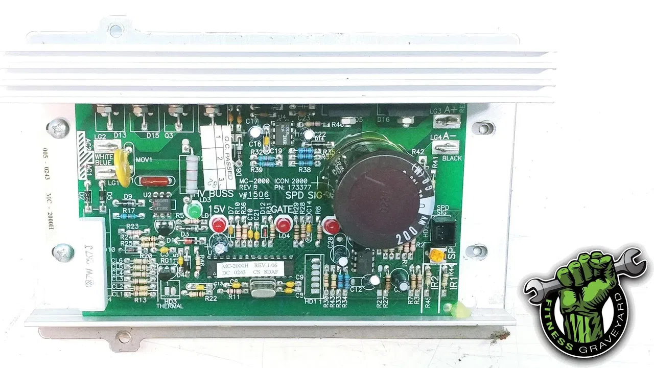 Reebok RX 4000 Controller Board USED
