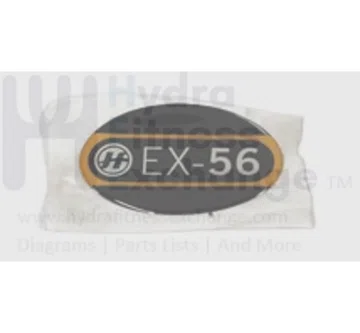 Horizon Fitness EX56 - EP179 Elliptical Side Cover Decal 071901