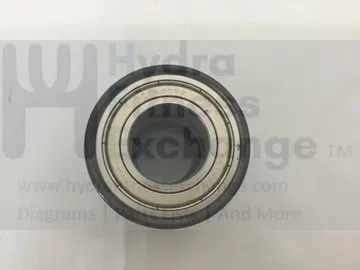 True Fitness XCS200 CS200 Elliptical Roller Wheel Housing with Bearing 6005Z