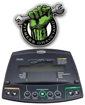 Precor C936i Display Overlay # 48057-111 NEW REF# TRENZ022222-1LS