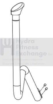 AFG Horizon Matrix Tempo Vision Fitness Livestrong Elliptical Right Lower Handlebar Set
