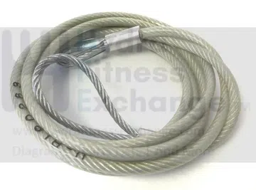 Used Bowflex Power Pro XTL Strength System Leg Cable Assembly 68" 90263