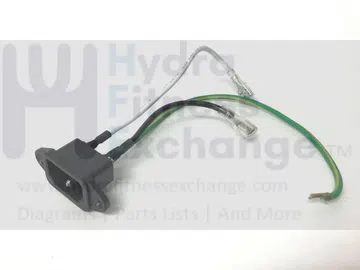 Spirit Sole Fitness Xterra Treadmill Power Entry Socket Input Module F010007
